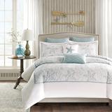 Harbor House Maya Bay King Duvet Cover Mini Set in White - Olliix HH12-1227