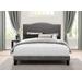 Hillsdale Furniture Kiley King Upholstered Bed, Stone - 2011-663