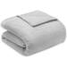 Intelligent Design Microlight Plush King Oversized Blanket in Grey - Olliix ID51-829