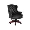 Boss Office Products B800-BK Wingback Traditional Chair In Black