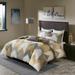 INK+IVY Alpine King/Cal King 3 Piece Duvet Cover Mini Set in Yellow - Olliix II12-788