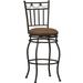 Swag Counter Stool 24 - Linon 02760MTL-01-KD-U