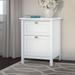 Broadview 24W 2 Drawer Pedestal in Pure White - Bush Furniture BDF124WH-03