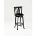 Hillsdale Furniture Savana Wood Counter Height Swivel Stool, Black - 4495-827