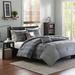 Intelligent Design Daryl King/Cal King Comforter Set in Grey - Olliix ID10-501