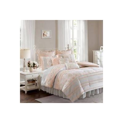 Madison Park Serendipity Full Cotton Percale Comfo...