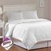 Madison Park Windom Twin Microfiber Down Alternative Blanket w/ 3M Moisture Management in White - Olliix MP51-1613