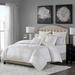 Madison Park Signature Hollywood Glam Queen Comforter Set in White - Olliix MPS10-310