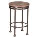 Hillsdale Furniture Casselberry Metal Backless Counter Height Swivel Stool, Brown - 4582-826
