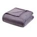 Madison Park Microlight Full/Queen Blanket in Purple - Olliix BL51-0624