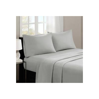 Madison Park 3M Microcell Full Sheet Set in Grey -...