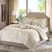Madison Park Essentials Vaughn Cal King Complete Comforter & Cotton Sheet Set in Taupe - Olliix MPE10-032