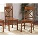 Millwright Dining Chair - Antique Brown (Set of 2) - Walker Edison CHW2AB