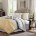 Madison Park Amherst King 7 Piece Comforter Set in Yellow - Olliix MP10-2449