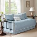 Madison Park Peyton Daybed 6 Piece Daybed Cover Set in Blue - Olliix MP13-3976