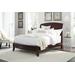 Brighton Queen Size Low Profile Sleigh Bed in Cinnamon - Modus BR15S5