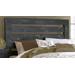 Willow Queen Slat Headboard in Distressed Black - Progressive Furniture P612-60