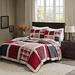 Woolrich Huntington King/Cal King Quilt Mini Set in Red - Olliix WR14-1725