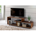 "60"" Rustic Modern Solid Wood TV Stand Console Entertainment Center in Amber - Walker Edison W60RSWAM"