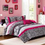 Mi Zone Reagan Twin/Twin XL Comforter Set in Pink - Olliix MZ10-227