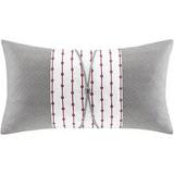 N Natori Cherry Blossom 12x22'' Oblong Pillow in Grey - Olliix NS30-1827A