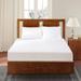 Sleep Philosophy Bed Guardian Full 3M Scotchgard Mattress Protector in White - Olliix BASI16-0317