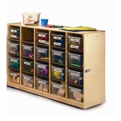 20 Tray Fold and Roll Cabinet - Whitney Brothers WB3252