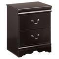 Signature Design Huey Vineyard Two Drawer Night Stand - Ashley Furniture B128-92