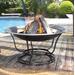 Buckner Firepit Black - Crosley CO9002A-BK