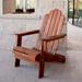 Acacia Adirondack Chair in Brown - Walker Edison OWACBR