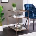 Knox Side Table - Warm Gold - SEI Furniture OC2204