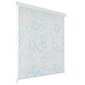 vidaXL Shower Roller Blind 80x240 cm Bubble