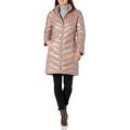 Calvin Klein Women's CW312100 Down Coat, Shine Rosewood, X-Large