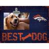 Denver Broncos 10.5" x 8" Best Dog Clip Photo Frame