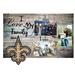 New Orleans Saints 11" x 19" I Love My Family Clip Photo Frame