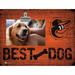 Baltimore Orioles 10.5" x 8" Best Dog Clip Photo Frame