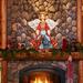 Designocracy Old World Holidays & Christmas Angel en Holiday Hanging Figurine Door Hanger Wall Decor in Blue/Brown/Red | Wayfair 8152722H-24