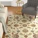 White 94 x 0.32 in Area Rug - Astoria Grand Greenwich Floral Ivory Area Rug Polypropylene | 94 W x 0.32 D in | Wayfair ARGD7438 45542741