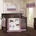Zoomie Kids Knupp Owl 9 Piece Crib Bedding Set Cotton in Gray/Pink | 11 W in | Wayfair 094623BD344541DDA7E57F3206270F39