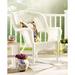 Hanish Resin Patio Rocking Chair in Gray/White Laurel Foundry Modern Farmhouse® | 38 H x 25 W x 29 D in | Wayfair 004008A6BFB44A41A8EAD98BBF01F287