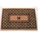 Birch Lane™ Belamy Monogrammed Welcome Outdoor Doo Mat Coir | 2' x 3'3" | Wayfair H389 CML40W