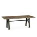 17 Stories Everly Extendable Birch Trestle Dining Table Wood/Metal in Brown | 30 H in | Wayfair 9A3C6C33676D4313B7E9917B23724129