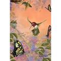 Toland Home Garden Anna's Hummingbirds and Butterflies 2-Sided Polyester 18 x 12.5 inch Garden Flag in Brown | 18 H x 12.5 W in | Wayfair 1110228