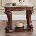 Lark Manor™ Choquette Floor Shelf End Table Wood/Glass in Brown | 24.38 H x 26 W x 24.38 D in | Wayfair EEED253AB0394F01928B6F2D179499FB
