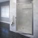 Basco Armon 25.13" x 66" Pivot Single Swing Shower Door in Gray | 66 H in | Wayfair ARMN00A2566OBBN