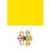 Toland Home Garden The Vatican City Polyester 18 x 12.5 inch Garden Flag in Yellow | 18 H x 12.5 W in | Wayfair 1110745