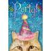 Toland Home Garden Party Cat 2-Sided Polyester 40 x 28 in. House Flag in Blue/Brown | 40 H x 28 W in | Wayfair 1010271