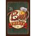 Toland Home Garden It's Beer Thirty 28 x 40 inch House Flag, Polyester in Black/Red | 40 H x 28 W in | Wayfair 1010012