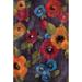 Toland Home Garden Oil Painted Poppies 28 x 40 inch House Flag, Polyester in Black/Brown/Red | 40 H x 28 W in | Wayfair 109891