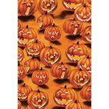 Toland Home Garden Jack-O-Lanterns in the Dark 2-Sided Polyester 18 x 12.5 inch Garden Flag in Orange | 18 H x 12.5 W in | Wayfair 1110098